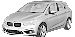 BMW F45 C2641 Fault Code